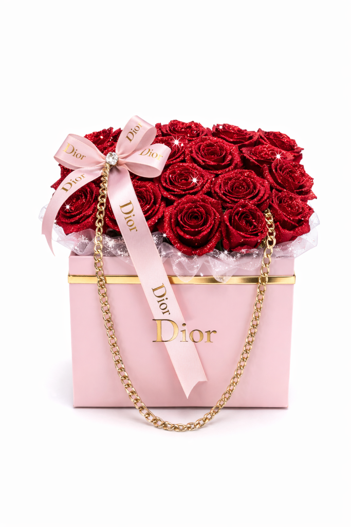 Luxury Rose Designer Bag