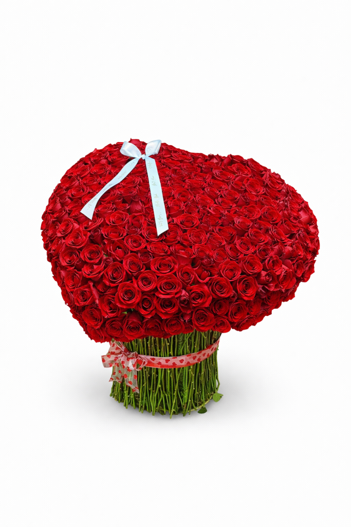 Standing Heart Bouquet