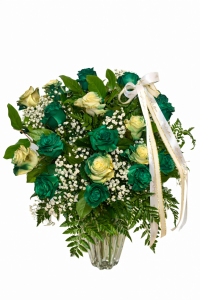Vased Rose Arrangement