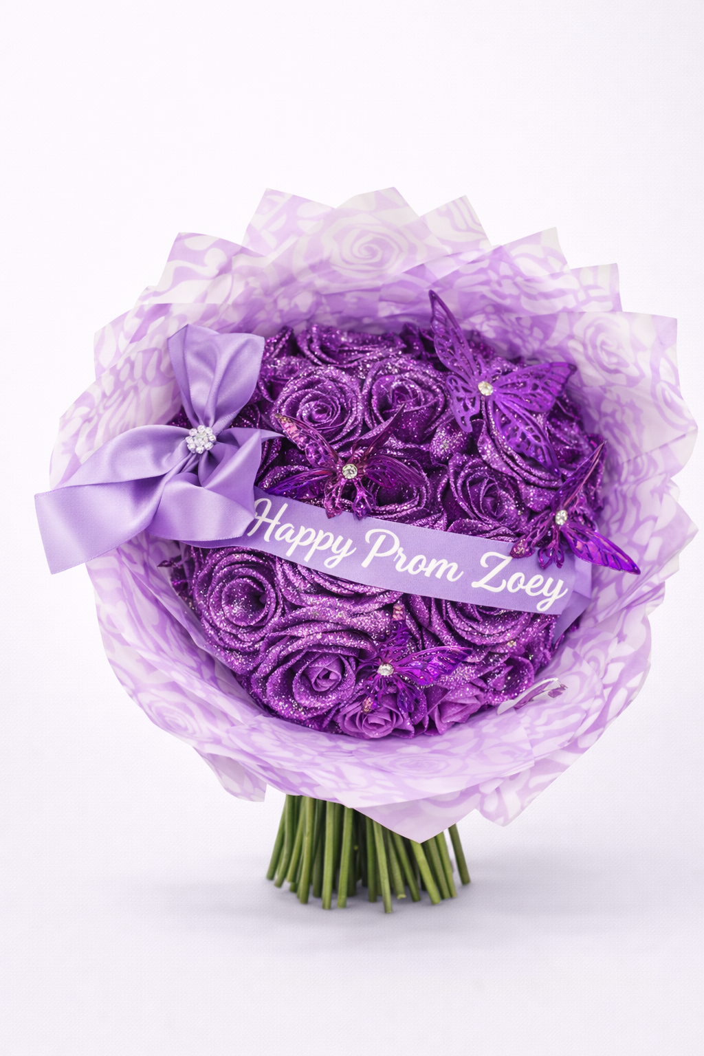 Glitter Rose Bouquets