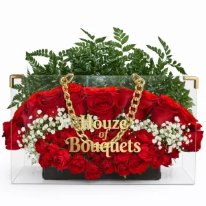 Luxe Cuban Rose Bag