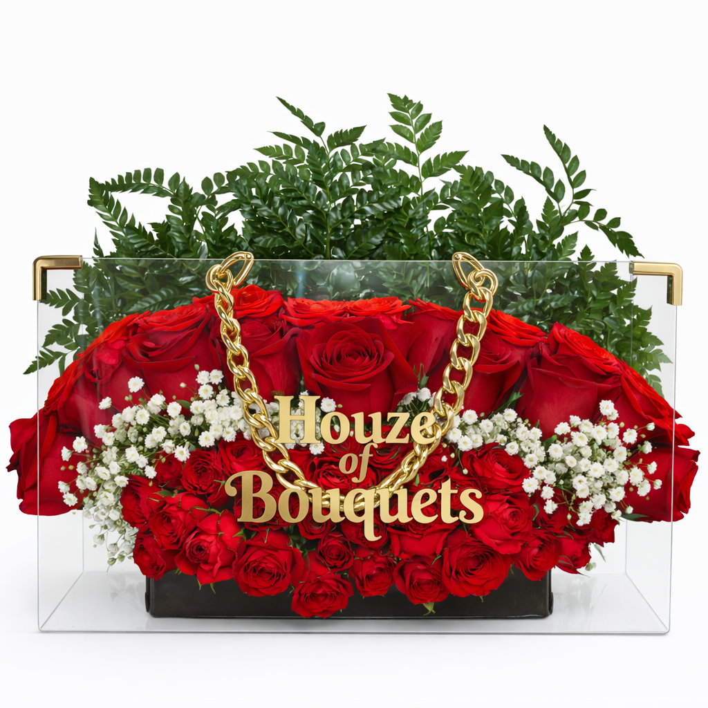 Luxe Cuban Rose Bag