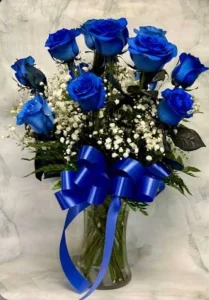 Vased Rose Arrangement