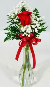 Vased Rose Arrangement